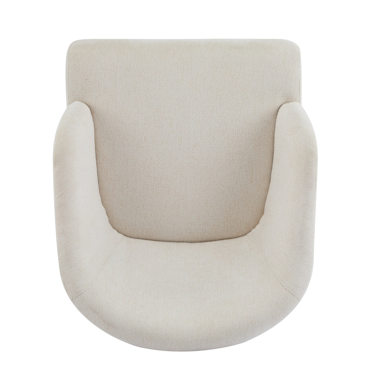 Windsor Mid-Century Accent Chair - Soft Fabric Upholstery