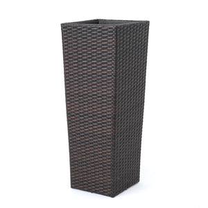 Rattan Flower Pot - Brown