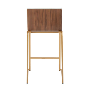 Mason Mara - Contemporary Design Fixed Height Counter Stool (Set of 2)