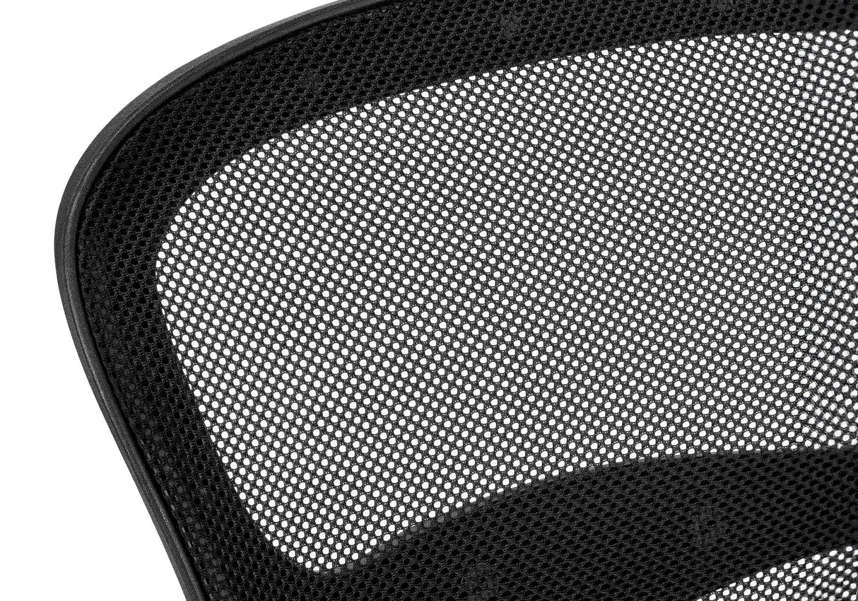 Office Chair, Adjustable Height, Swivel, Ergonomic, Armrests, Mesh, Contemporary / Modern - Black