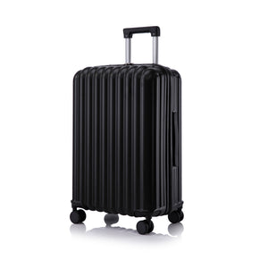 ABS Spinner Wheel Luggage Carry On Suitcase with Cup Holder and USB Port