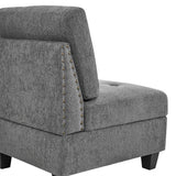 Caroline U Shaped Modular Sectional Sofa