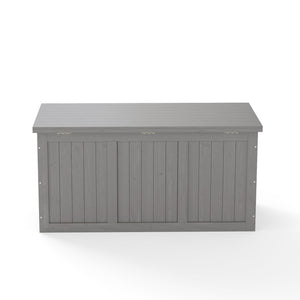 Outdoor Deck Box, Storage With Seat & Table Top