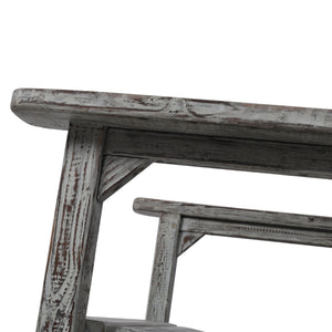 Oversized Porch Rocker Chair With Wide Seat And Tall Backrest