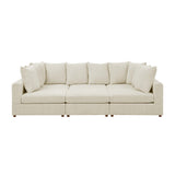 The Haven Six-Piece Modular Corduroy Sectional