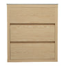 Freestanding Bathroom Vanity With Ceramic Sink, 2 Full Extension Drawers