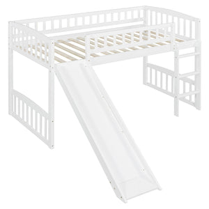 Loft Bed With Slide And Ladder