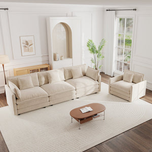 2-Piece Upholstered Sofa Set