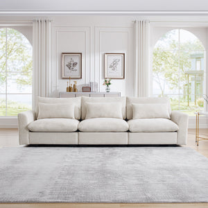 3 Seater Deep Seat Couch for Living Room