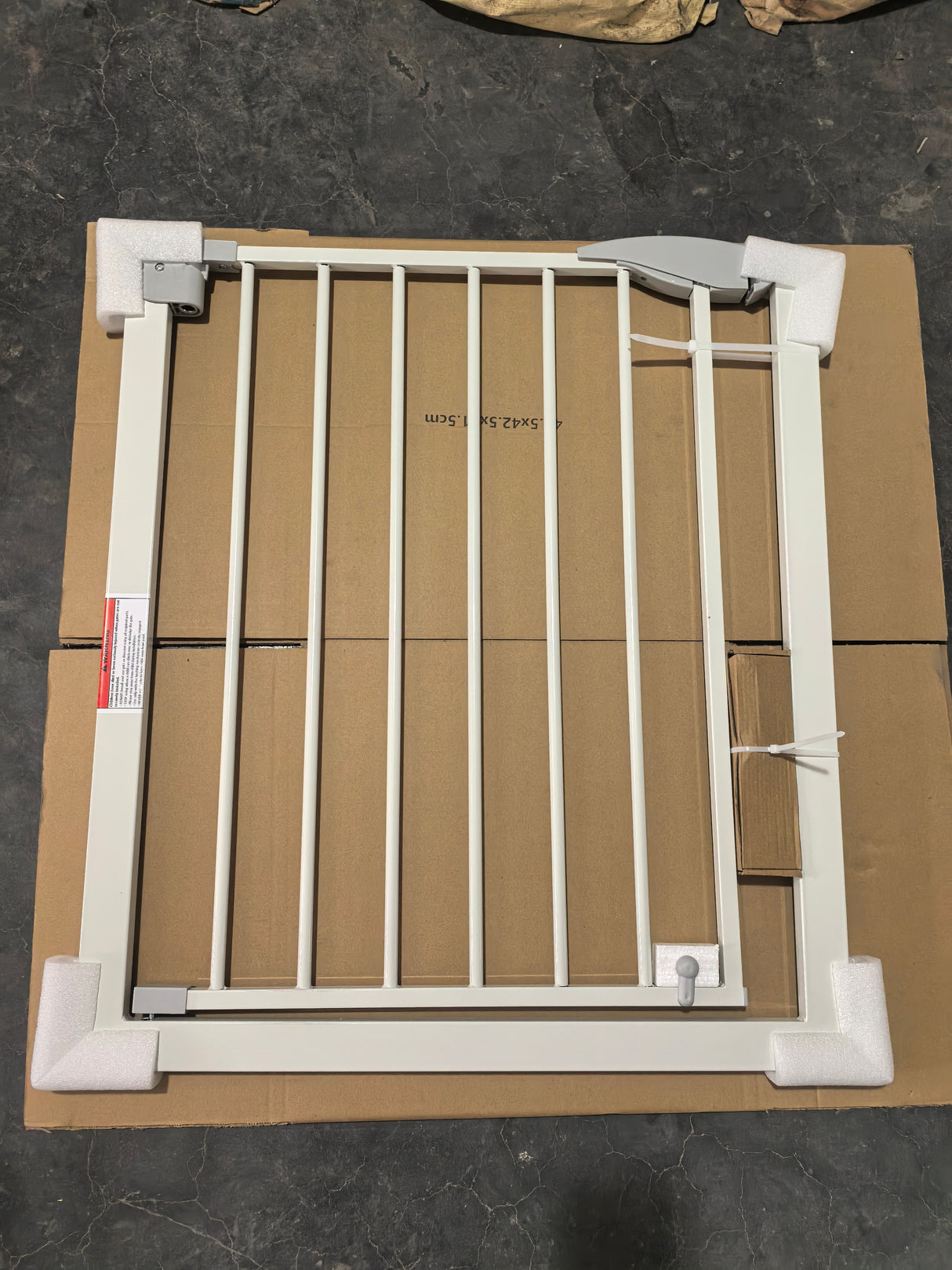 2 Pack 29.5-44.1" Wide Baby Gate for Stairs and Doorways