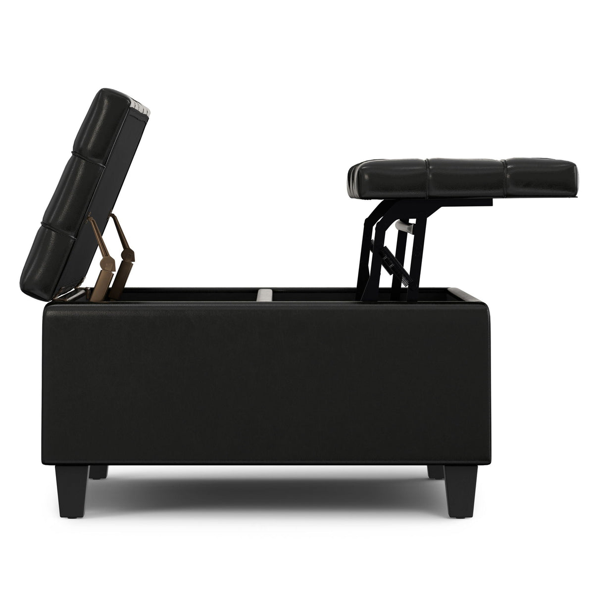 Harrison - Upholstered Coffee Table Storage Ottoman