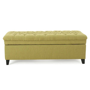 Juliana Storage Ottoman With Birch Legs