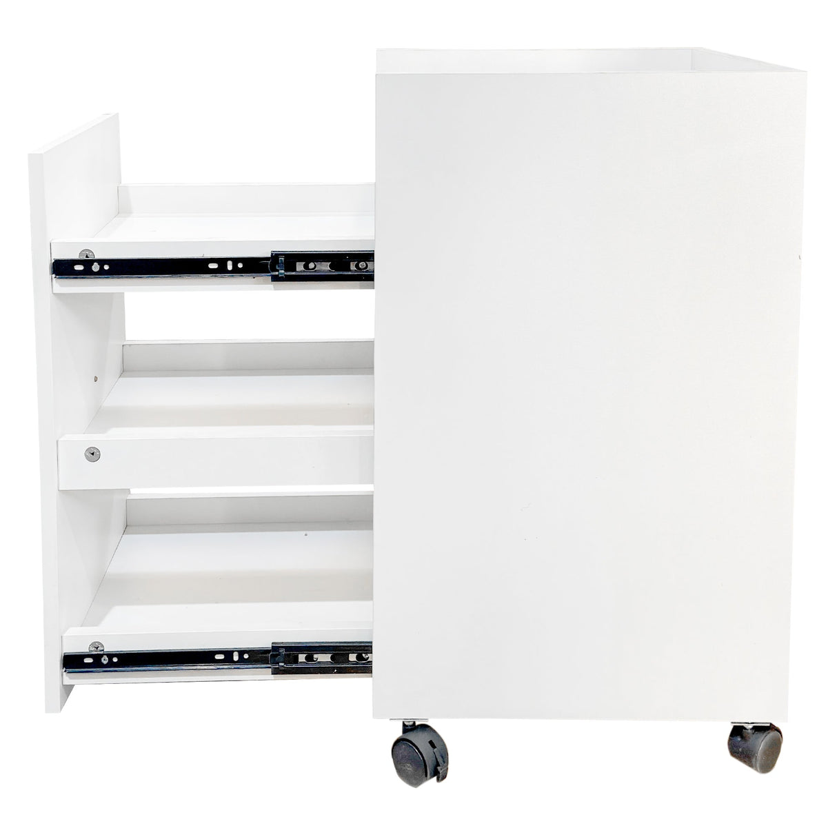 Organizer for Pantry - Sliding Snack Cabinet with Wheels