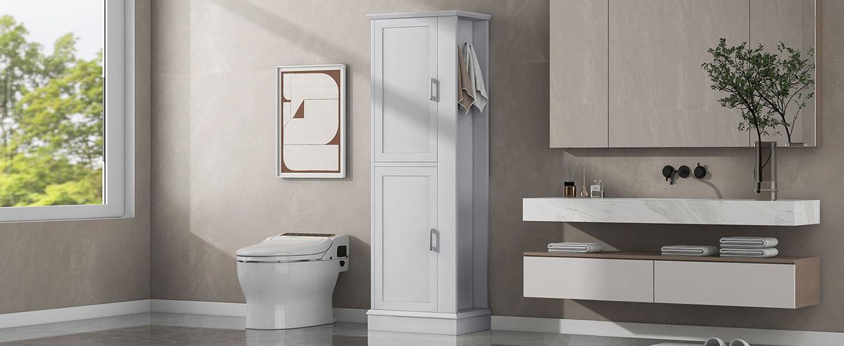 Tall Bathroom Storage Cabinet