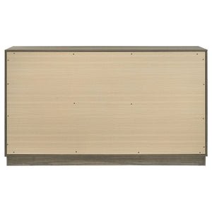 Fenwick 9-drawer Dresser Grey Oak