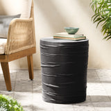 Birch outdoor side table
