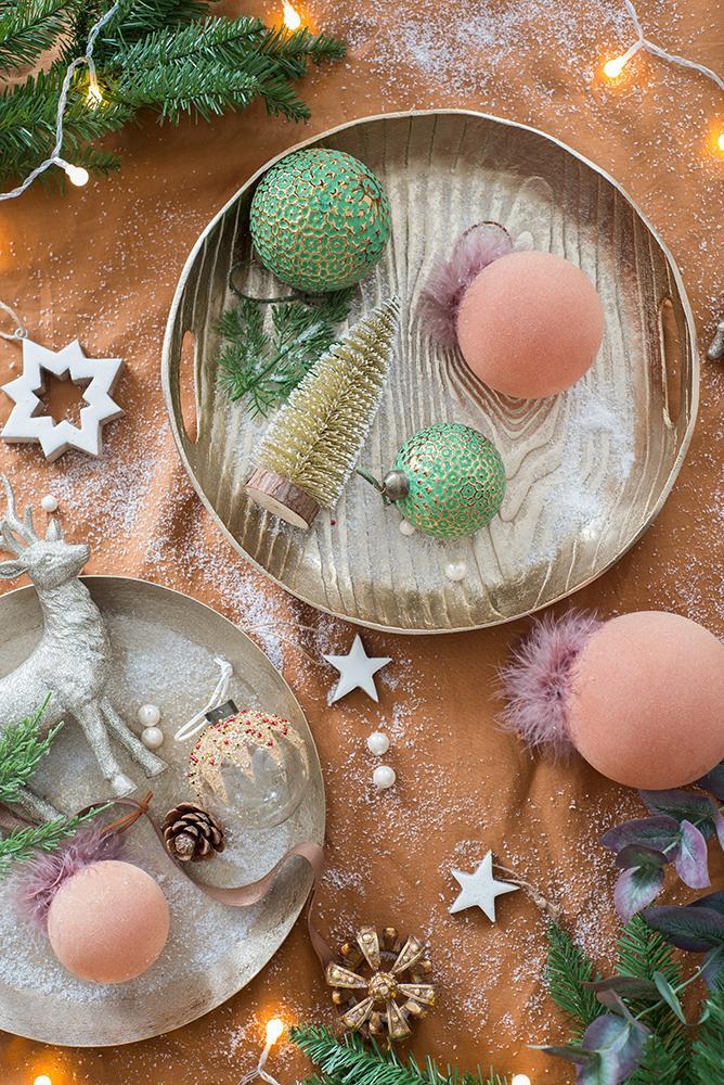Christmas Ball Ornaments, Decorative Hanging Ball Christmas Tree Ornaments For Holiday Party Decorations