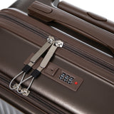 14' & 20' ABS Spinner Wheel Luggage Set with Cosmetic Case