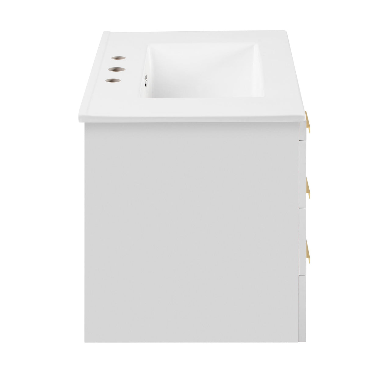 Wall Mounted Bathroom Cabinet With Side Cabinet Combo