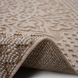 Naar guros collection medallion indoor/outdoor area rug
