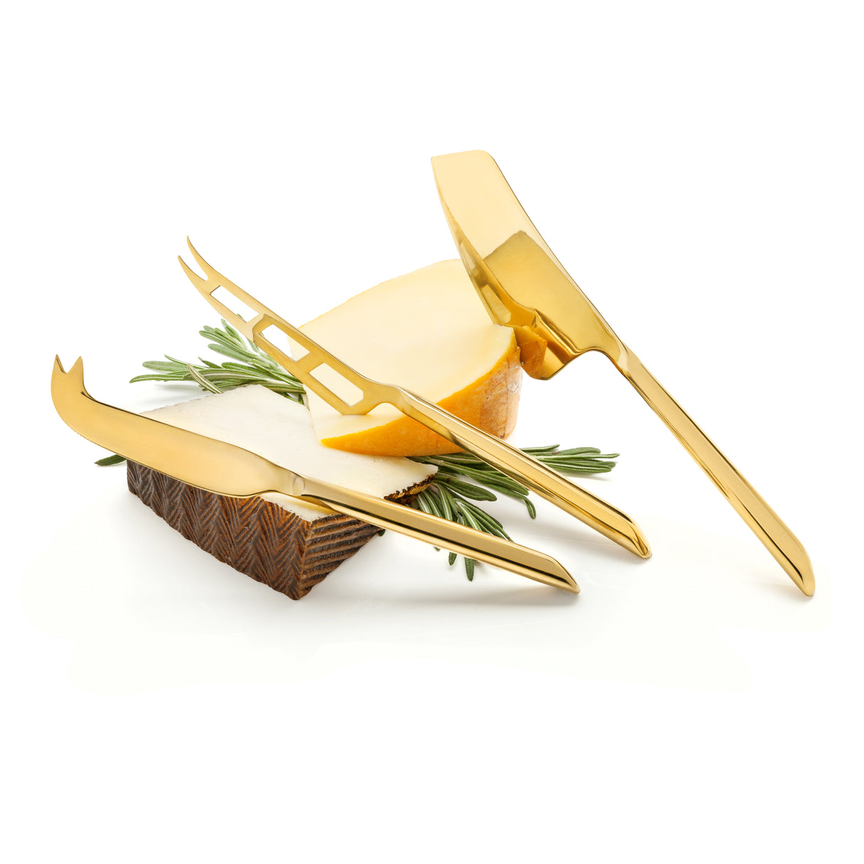 Belmont-Cheese-Knives-in-Gold-Viski®-Kitchen-Knives