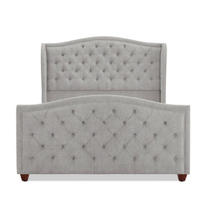 The Eldhavn™ Nailhead Upholstered Bedframe King