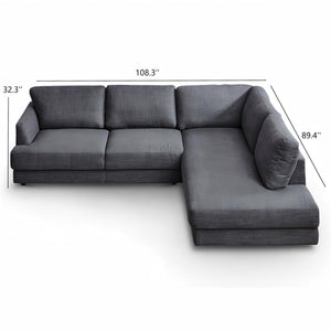 Glander - Comfortable Cozy Sectional Sofa