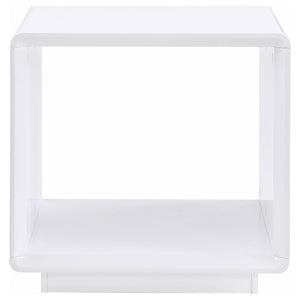 Fletcher - 2 Piece Coffee And End Table Set - Gloss White