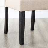 Woodland Driftwood-Finished Dining Set with Upholstered Seating