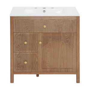 30 Inch Freestanding Farmhouse Bathroom Vanity