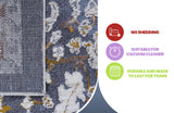NAAR PAYAS Traditional Non-Shedding and Stain Resistant Area Rug