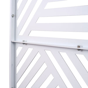 Freestanding Outdoor & Indoor Freestanding Metal Privacy Screen