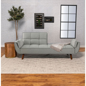 Caufield - Tufted Convertible Sofa Bed Upholstered - Gray