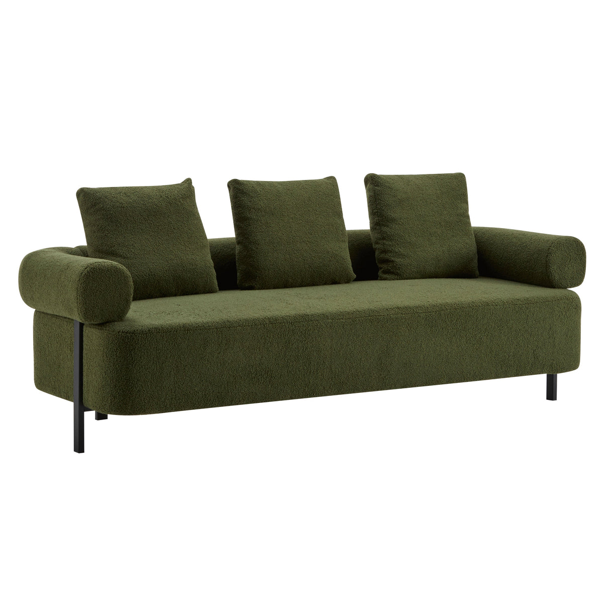 78" Modern 3-Seater Sofa