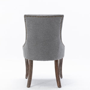 Ultra - Side Dining Chair, Nail Head (Set of 2)