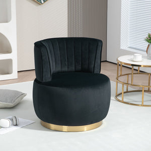 360 Degree Swivel Cuddle Barrel Accent Sofa Chair