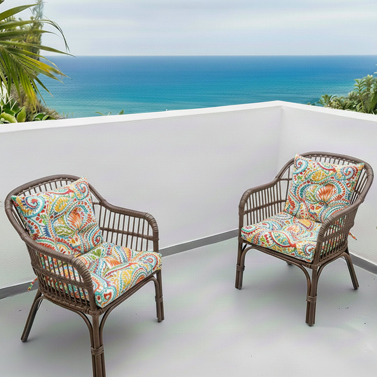 Outdoor Chair Cushions Set of 4