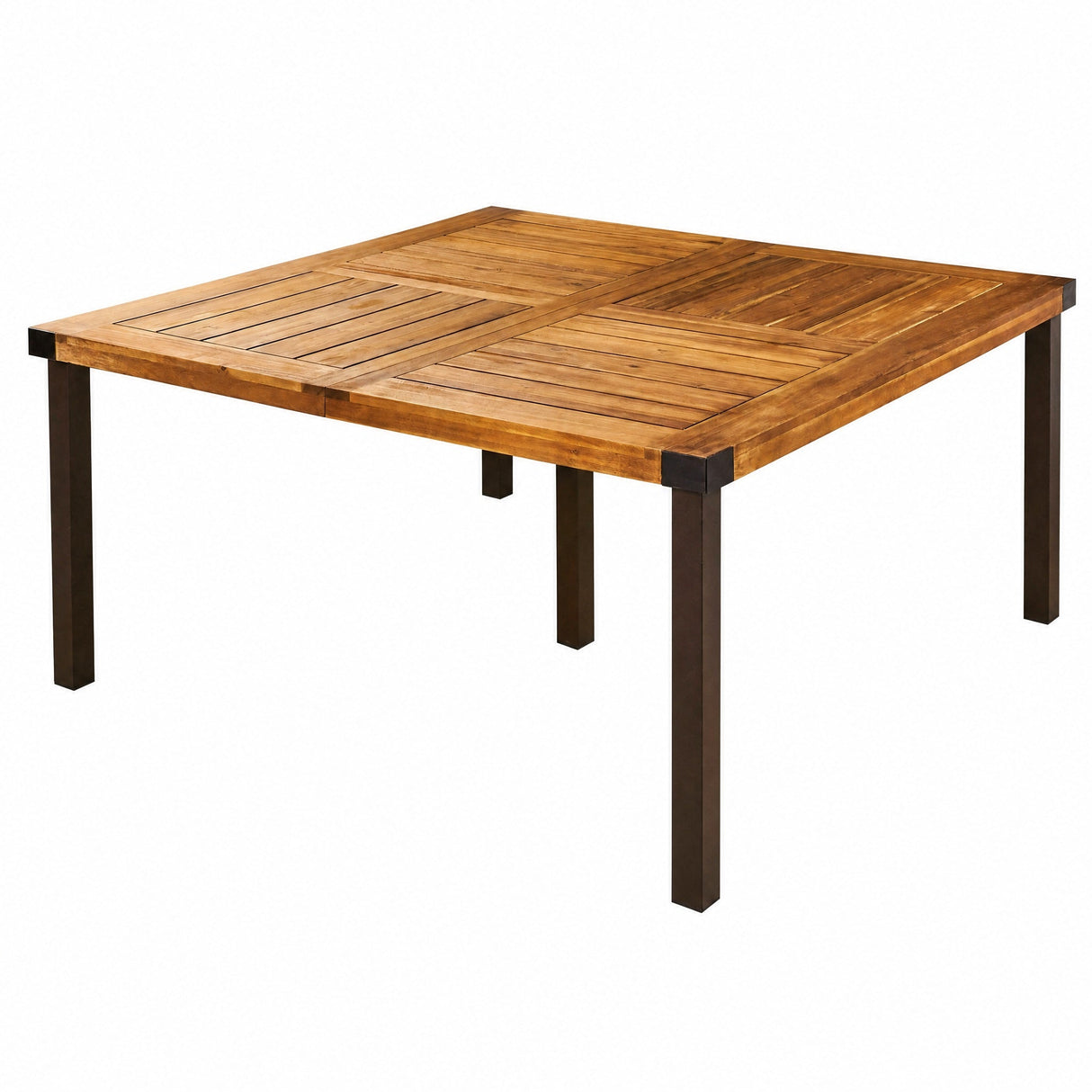 9-Piece Acacia Wood Outdoor Patio Dining Set