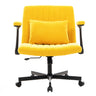 Criss Cross Armrest Office Chair With Wheels