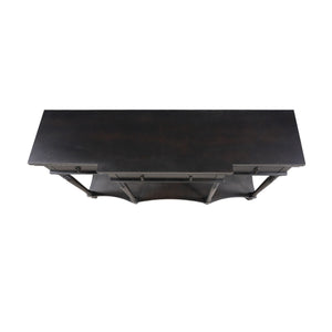 Retro Console Table With 3 Soft Close Drawers