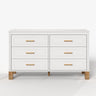 6 Drawer Double Dresser