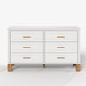 6 Drawer Double Dresser