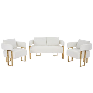 Decorative Upholstered Side Chair For Living Room