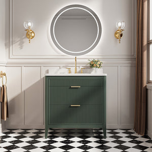 Fully Assembled 36'' Bathroom Vanity