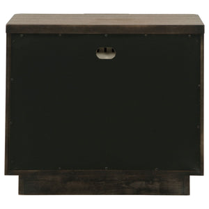 Terrace 2-drawer Nightstand Bedside Table Ash Brown