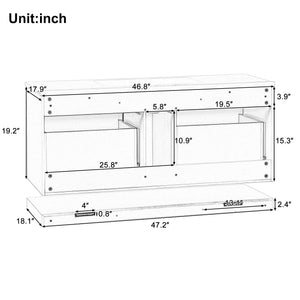 48 Inch Wall Mounted Bathroom Vanity Cabinet