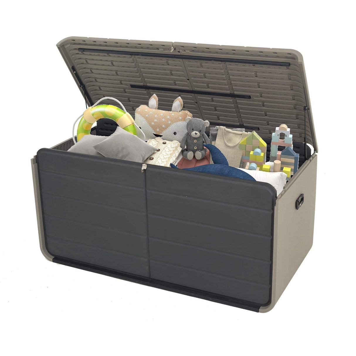 160 Gallon Heavy-Duty Resin Deck Box