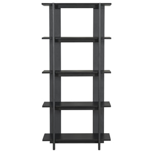4-Tier Wooden Open Bookcase