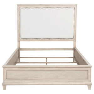 Pembroke 66-inch Queen Panel Bed Washed Oak