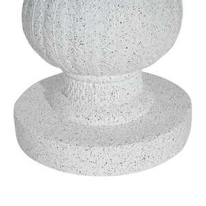 Berra MGO Outdoor Patio Side Table Umbrella Base with Sand-Filling Design